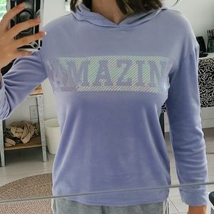 Light Purple Violet Pastel Amazing Soft Hoodie Sweatshirt !